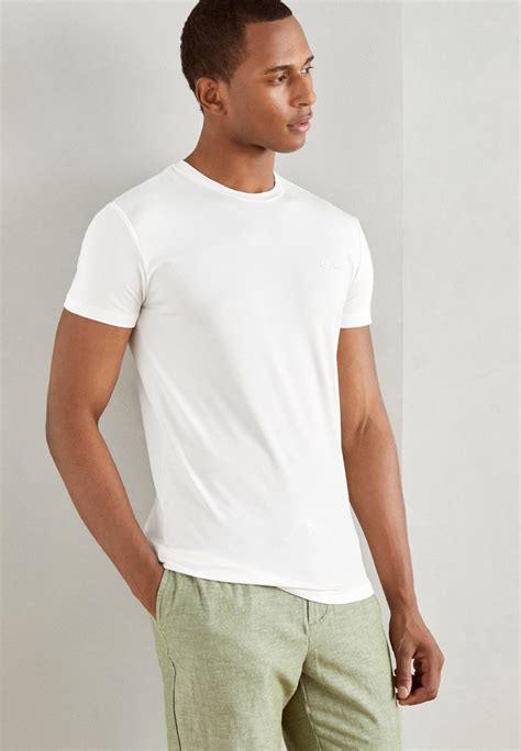 Antony Morato Super Slim Fit Logo Print T Shirt Basic White Wit Zalando Nl