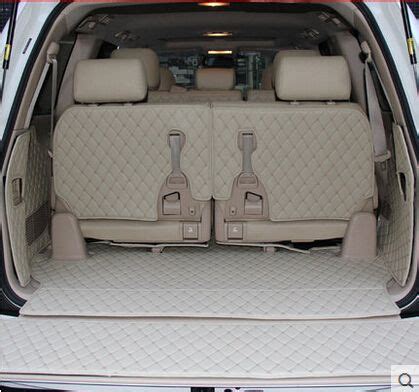 Luxury Trunk Mats For Lexus LX 570 Waterproof Boot Carpets Liner