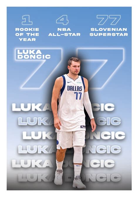 Plakat Koszykarz NBA Luka Doncic Sokółka Kup teraz na Allegro