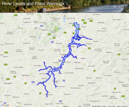 River Levels UK - river and sea level monitoring stations, flood alerts ...