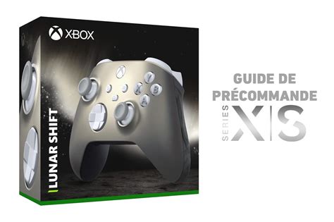 Où précommander la nouvelle manette Xbox Series X S Lunar Shift