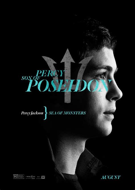 Unexpectedly Stylish New 'Percy Jackson: Sea of Monsters' Poster ...