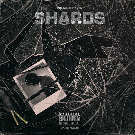 Shards Rap Album Cover Art - Photoshop PSD