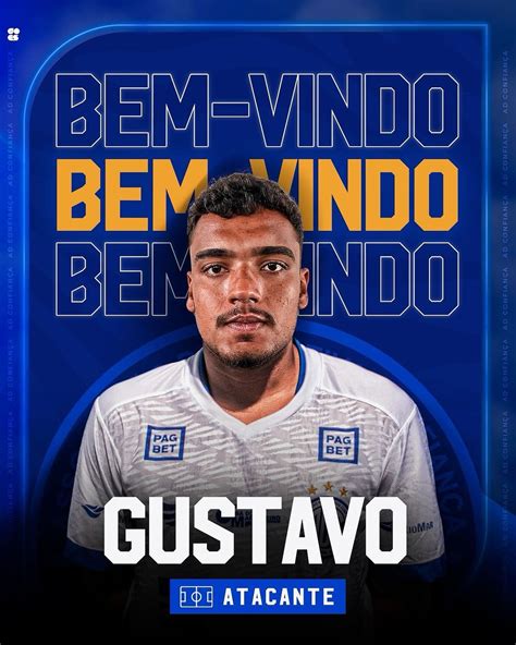 Confiança anuncia atacante Gustavo para temporada 2024 confiança ge