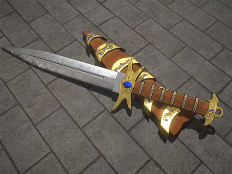gilded sword replica
