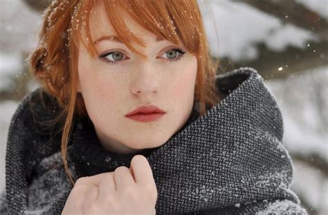 Alina Kovalenko In The Snow Porn Pic