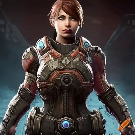 Female Character From Gears Of War 4 On Craiyon