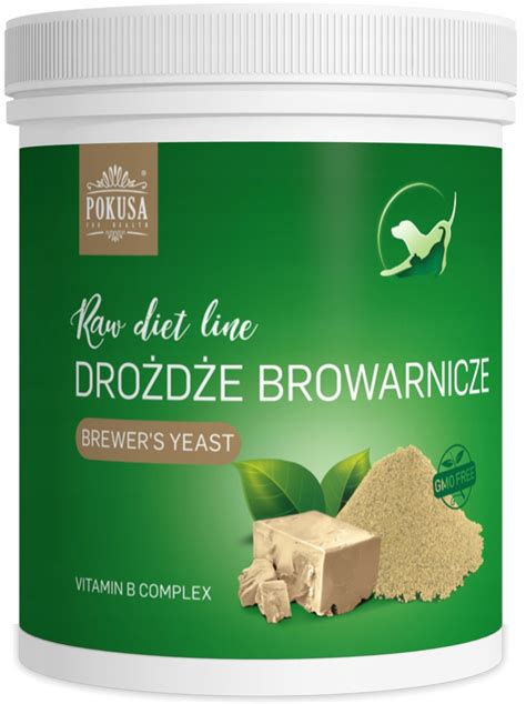 POKUSA Drożdże browarnicze DLA KOTA I PSA 1000g 12528756898 Allegro pl