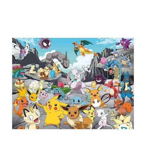 PUZZLE 1500 piezas Pokémon Classics Puzzle 2D de RAVENSBURGER