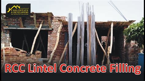 RCC Lintel Spacer In Concrete Steel Work Construction Series