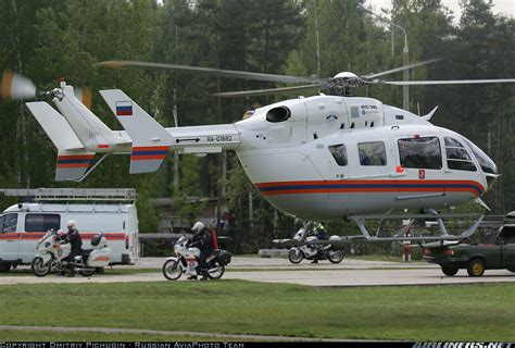 Eurocopter Kawasaki Ec 145 Bk 117c 2 Mchs Rossii Russia Ministry