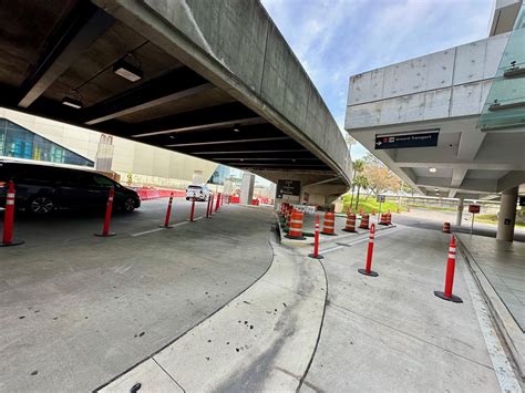 Red Side Arrivals traffic will see lane shift for construction work