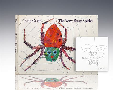 The Very Hungry Caterpillar Eric Carle First Edition Signed Rare