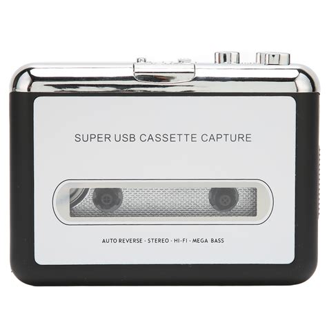 USB Cassette Tape Player, Compact Cassette Player For Laptops - Walmart.com