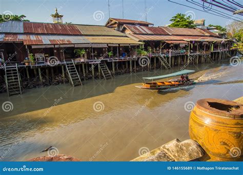 Amphawa District Samut Songkhram Province Thailand On April