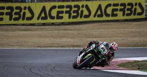 Superpole SBK Repubblica Ceca 2022 Jonathan Rea In Pole Position A