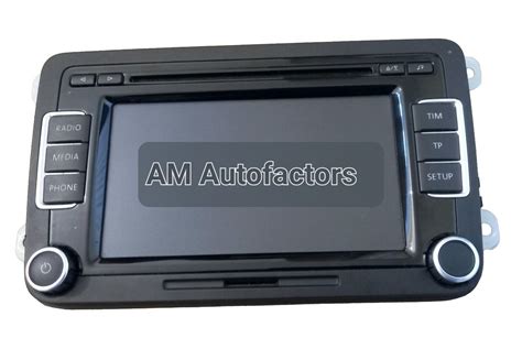 VW Golf MK6 RCD 510 Touchscreen 6 CD Changer Radio Code Warranty