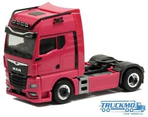 Herpa Man Tgx Gx Individual Magenta Truckmo Mod Les