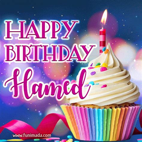 Happy Birthday Hamed Lovely Animated 