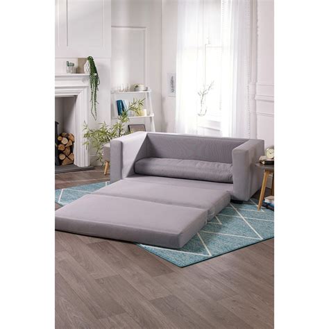 Homelife | Fold Out Sofa Bed | Grey | SportsDirect.com