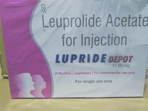 Leuprolide Acetate Lupride Depot 1125 Sun Pharmaceutical 11