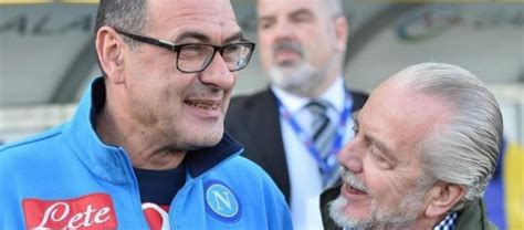 SARRI inizia il count down De Laurentiis sarà ragionevole con lui