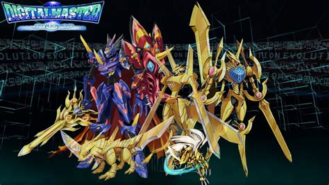 Digital Master World Digimon Zubamon Durandamon Evolution Line