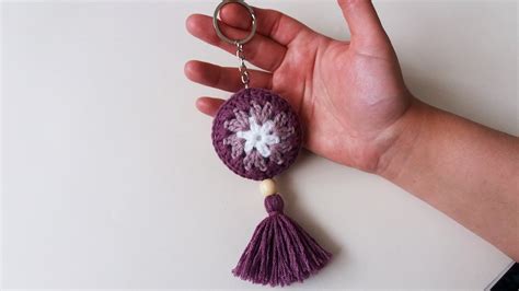 Beautiful Crochet Keychain Tutorial Keychain Crochet For Beginners