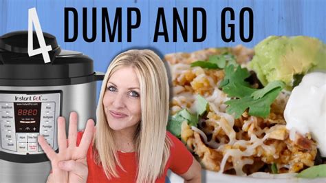 4 Dump And Go Instant Pot Recipes Easy Instant Pot Recipes Youtube