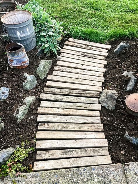 Wood Pallet Walkway Projects Do Try This At Home Pallet Tips