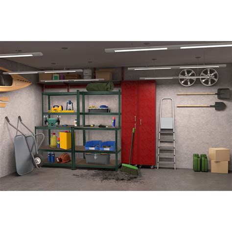 Muscle Rack 5 Tier Heavy Duty Steel Garage Storage Shelving