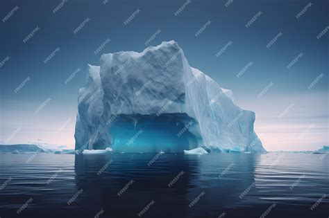 Premium AI Image | iceberg wallpaper background