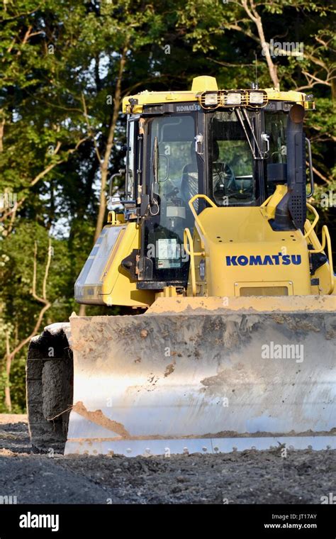 Komatsu bulldozer, USA Stock Photo - Alamy