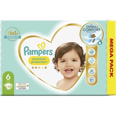 Couches B B Pampers Premium Protection Taille Kg Carton