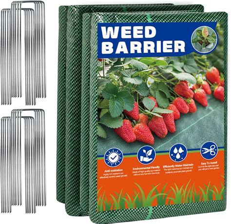 Amazon Garden Weed Barrier Landscape Fabric X Ft Premium