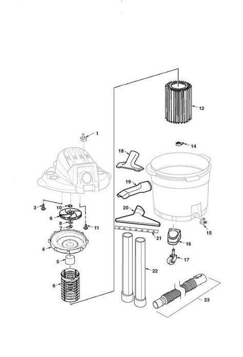 Parts Gallon Detachable Wet/Dry Vac RIDGID Store, 45% OFF