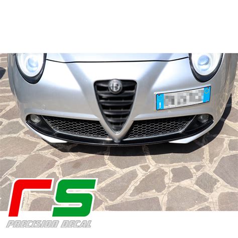 Alfa Romeo Mito Adesivi Paraurti Fendinebbia Carbonlook