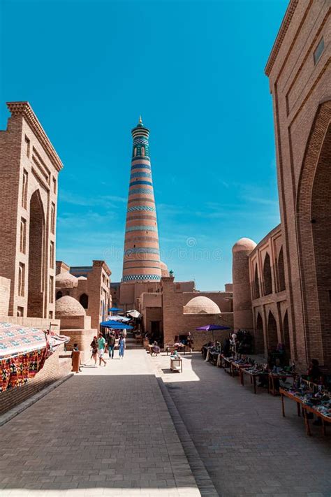 Ancient Uzbek Town Khiva Editorial Stock Photo Image Of Central