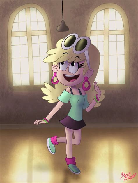 Leni Loud Dancing By Thefreshknight On Deviantart