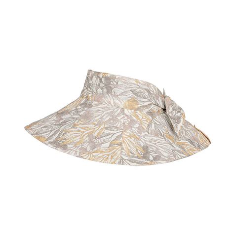 Bedhead Hats Linen Reversible Sun Visor For Ladies Upf50 Sun Protection