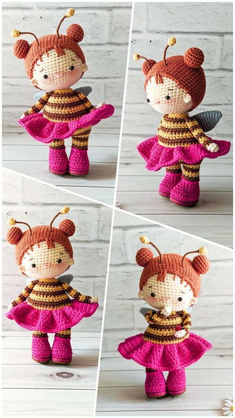 Crochet Lulu Doll Amigurumi Free Pdf Pattern In Crochet Doll