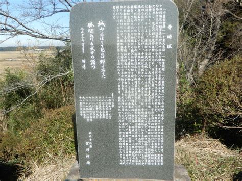 寺崎城跡 ？ 「千葉開府900年」でいいのかな