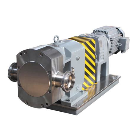 Stainless Steel Positive Displacement Rotary Lobe Pump For High