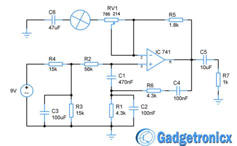 Wien Bridge Oscillator Using Opamp Gadgetronicx