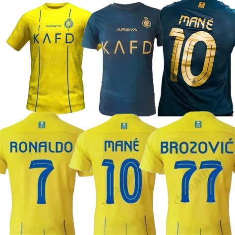 2023 2024 Al Nassr Fc Fußballtrikots Ronaldo Männer Kinder Uniform 23