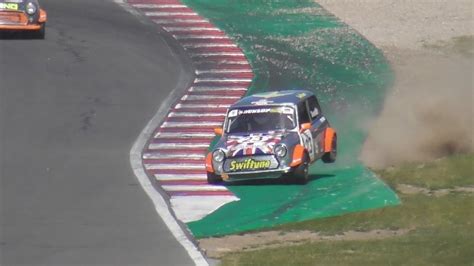 Donington Park Crashes Highlights Brscc Youtube