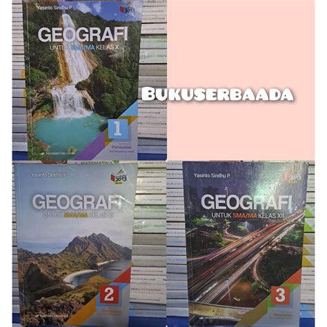 Jual Buku Bekas Original Geografi Kelas Sma Kurikulum Revisi