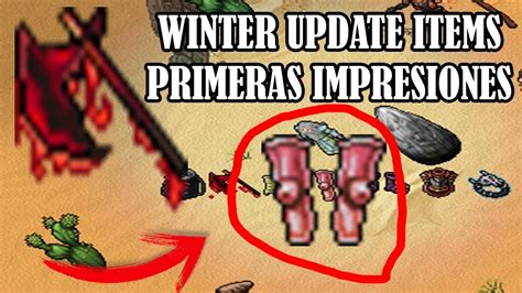 WINTER UPDATE STATS DE NUEVOS ITEMS TIBIA YouTube