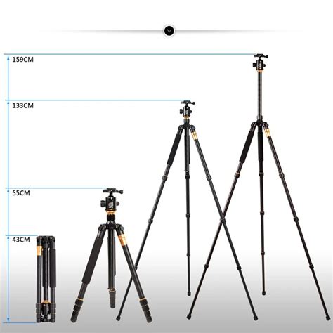 Qzsd Beike Q999 Magnesium Aluminium Alloy Tripod Professional