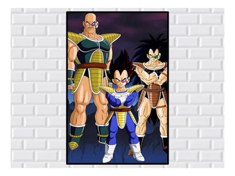 Dragon Ball Z Saiyan Saga Quadro Mercadolibre